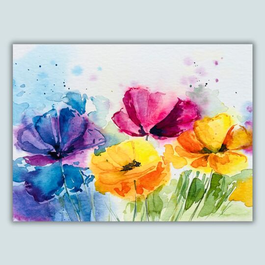 Blühende Blumen